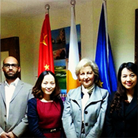 與塞浦路斯駐華大使親切會(huì)晤